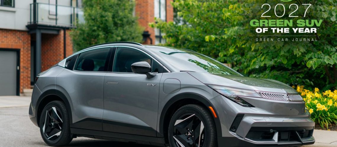 El nuevo Mitsubishi Eclipse Sportback EV ha sido nombrado SUV ecológico del año 2027 por Green Car Journal