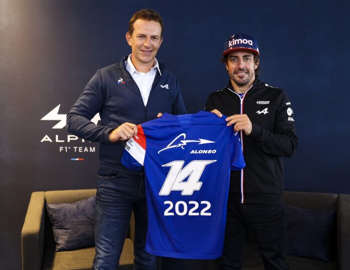 AlpineF1TeamconfirmsFernandoAlonsofor2022-26082109h00UKTime