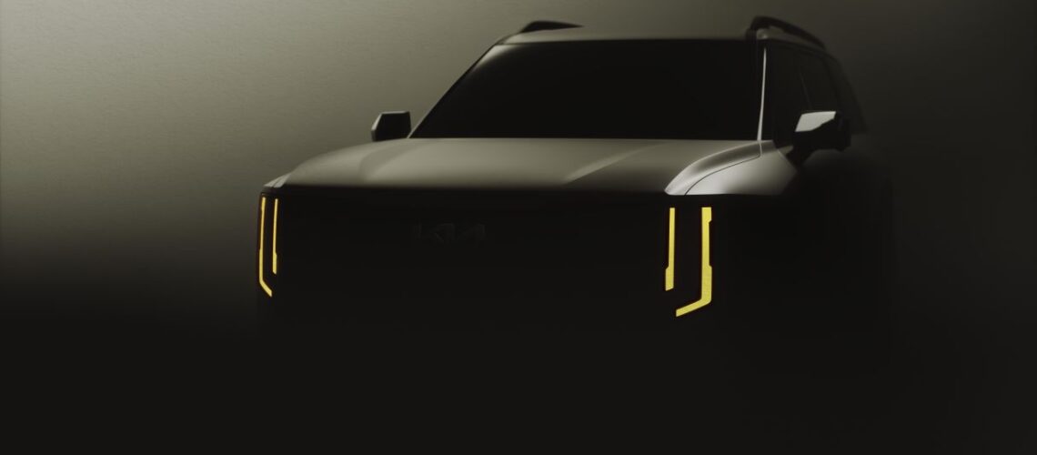 Kia lanza imágenes teaser del nuevo Telluride del 2027