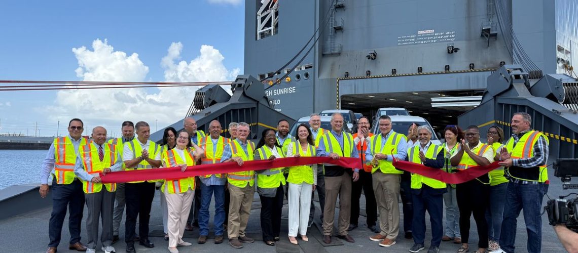 Mitsubishi, AMPORTS y Port Freeport impulsan la colaboración de la logística automotriz en Texas